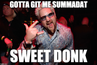 Illustration for article titled Of course Guy Fieri's new fried chicken restaurant serves 22 dipping sauces